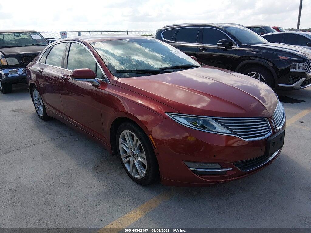 3LN6L2LU5ER822713 2014 LINCOLN MKZ HYBRID photo no. 1