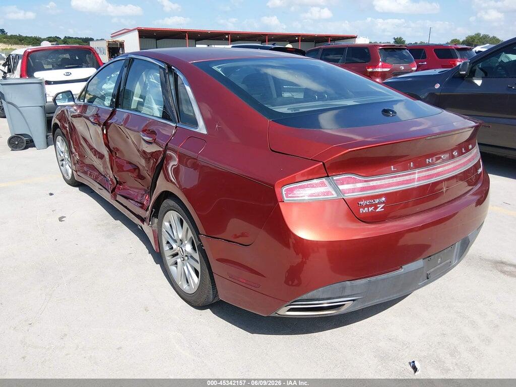 3LN6L2LU5ER822713 2014 LINCOLN MKZ HYBRID photo no. 3