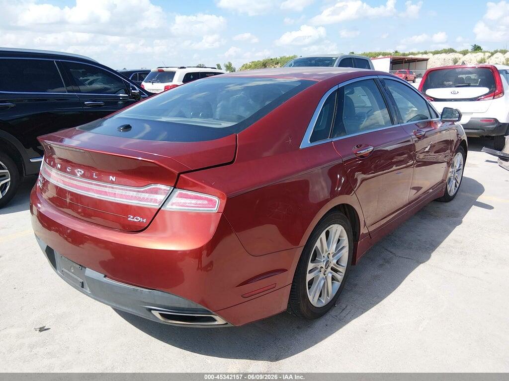 3LN6L2LU5ER822713 2014 LINCOLN MKZ HYBRID photo no. 4
