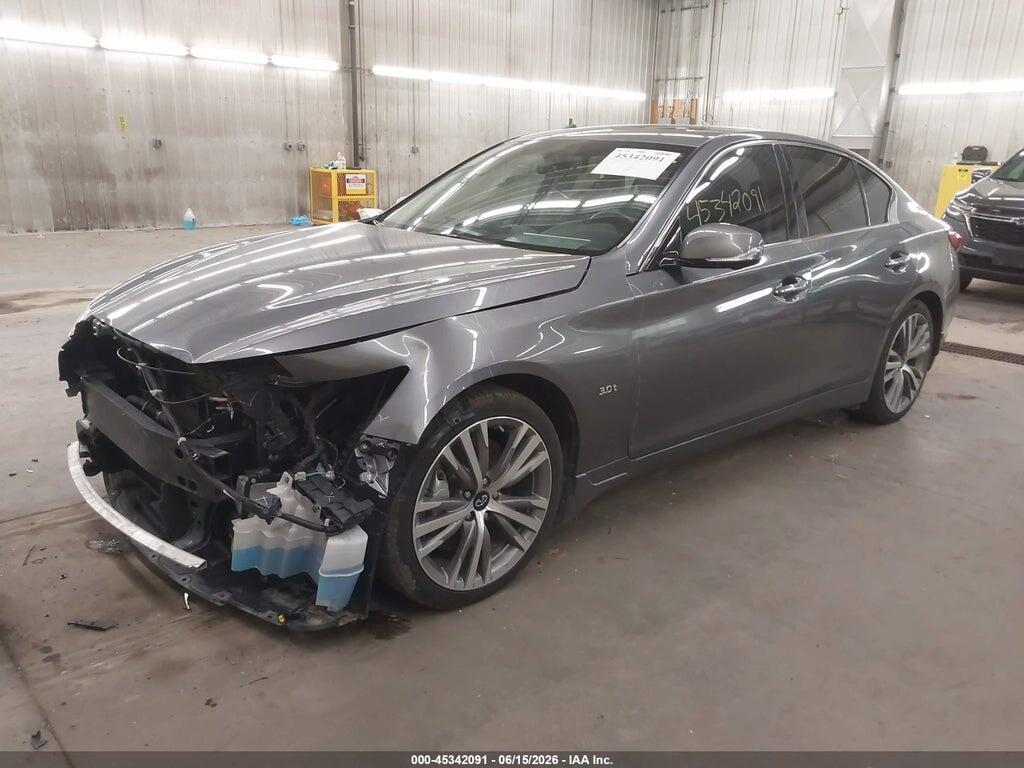 JN1EV7AR5KM557322 2019 INFINITI Q50 photo no. 2