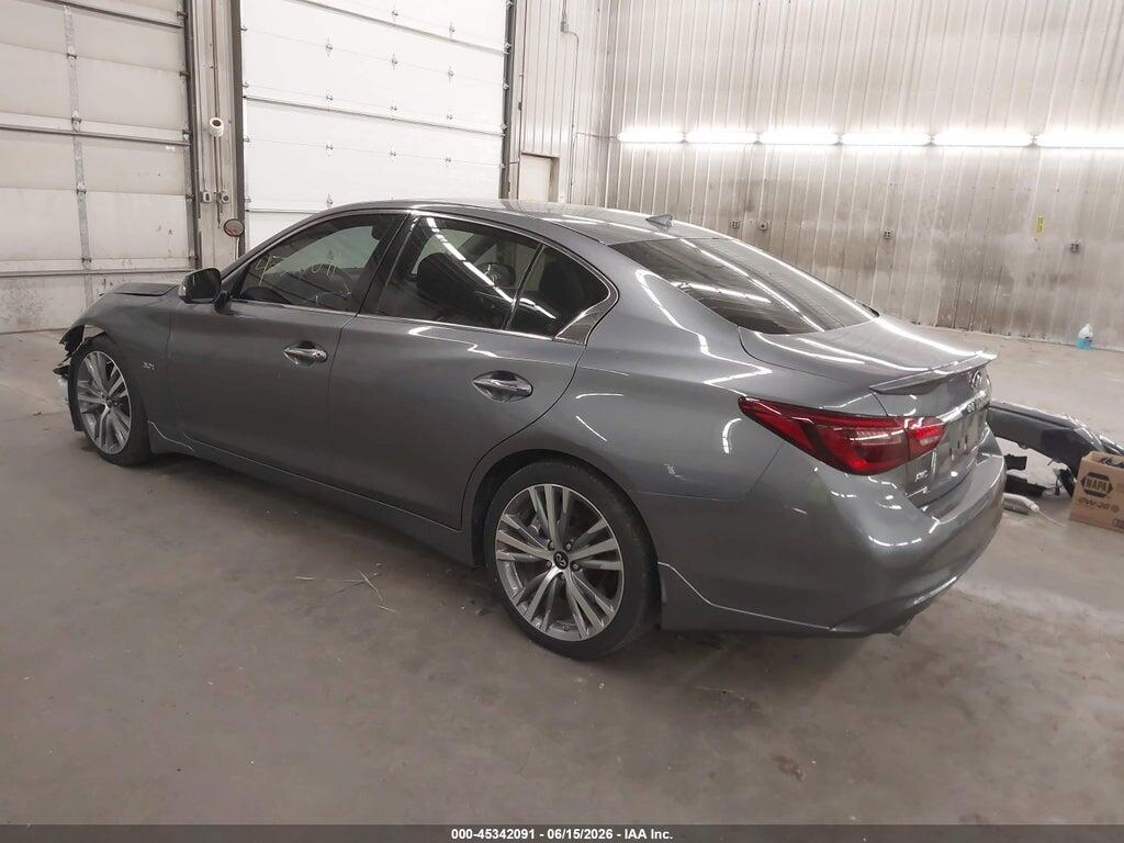 JN1EV7AR5KM557322 2019 INFINITI Q50 photo no. 3