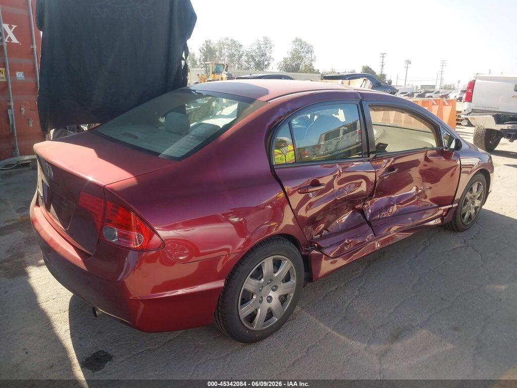 2HGFA16518H535394 2008 HONDA CIVIC photo no. 4