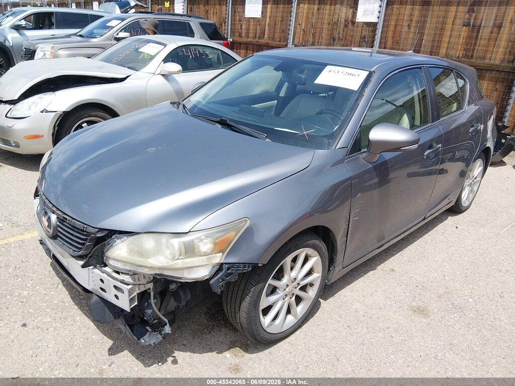 JTHKD5BH7C2097556 2012 LEXUS CT 200H photo no. 2