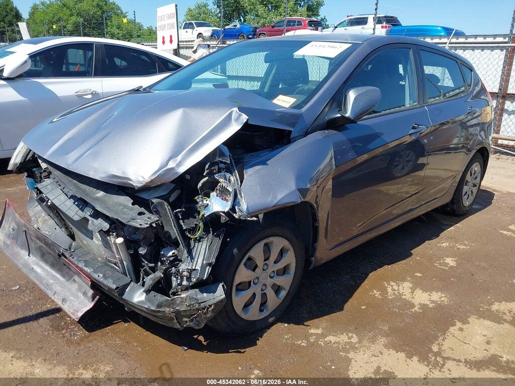 KMHCT5AE3GU244090 2016 HYUNDAI ACCENT photo no. 2