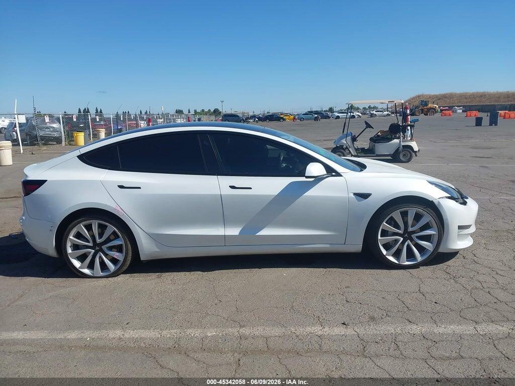 5YJ3E1EA3NF241453 2022 TESLA MODEL 3 photo no. 12