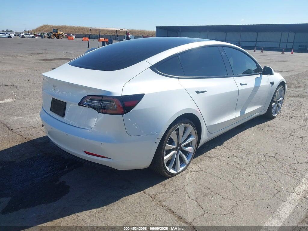 5YJ3E1EA3NF241453 2022 TESLA MODEL 3 photo no. 4