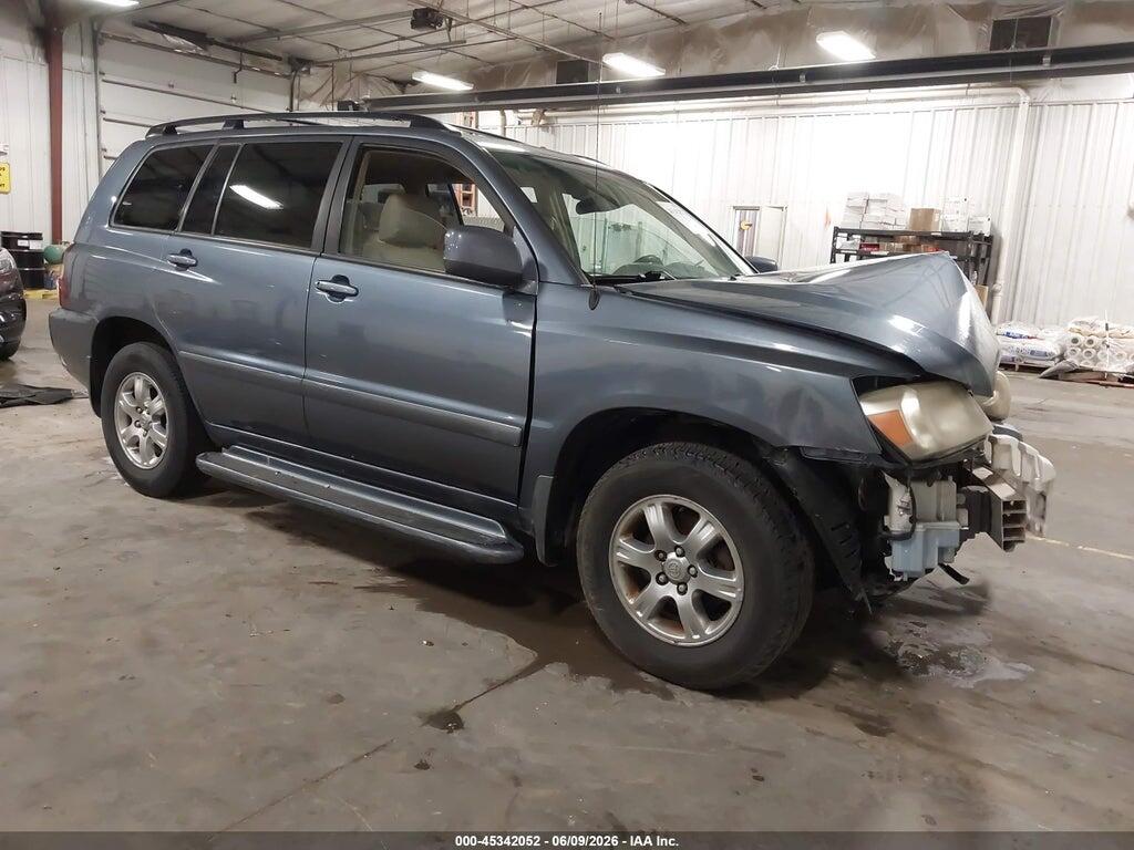 JTEEP21A940036937 2004 TOYOTA HIGHLANDER photo no. 1