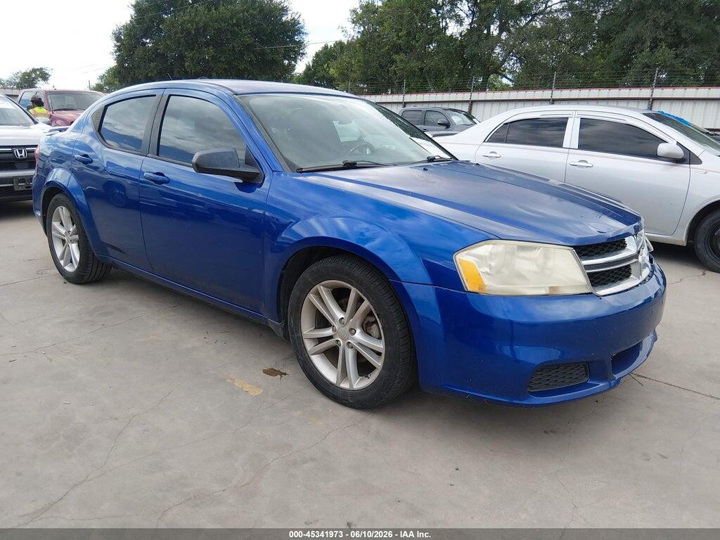 1C3CDZAG9CN314534 2012 DODGE AVENGER photo no. 1
