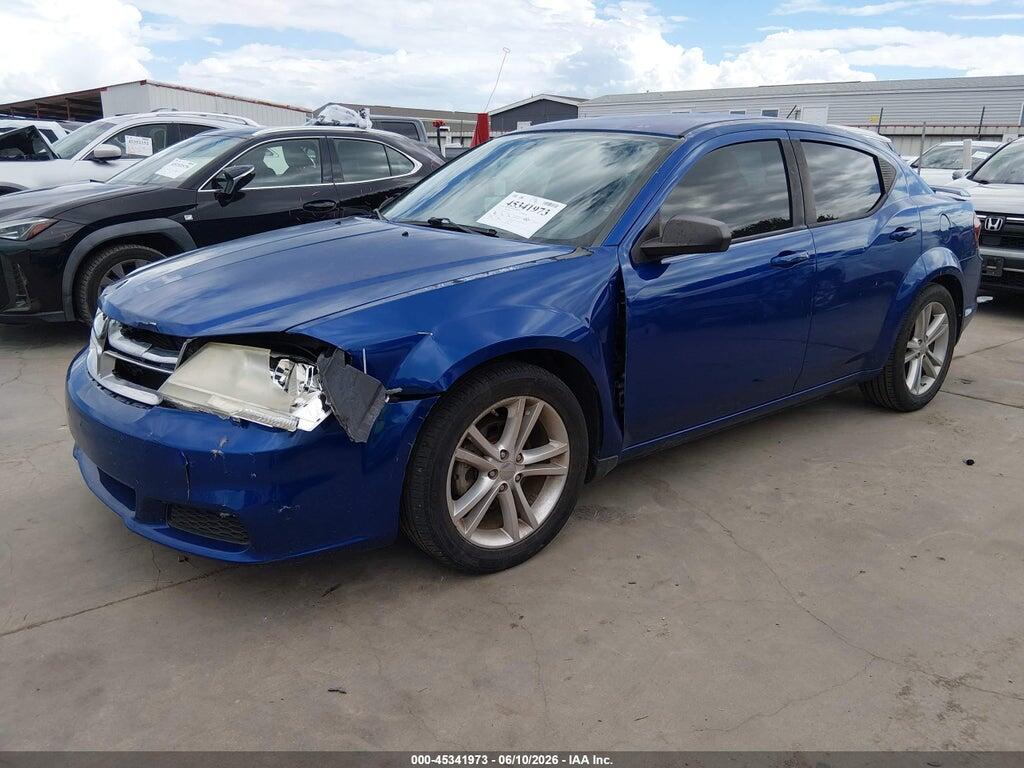 1C3CDZAG9CN314534 2012 DODGE AVENGER photo no. 2
