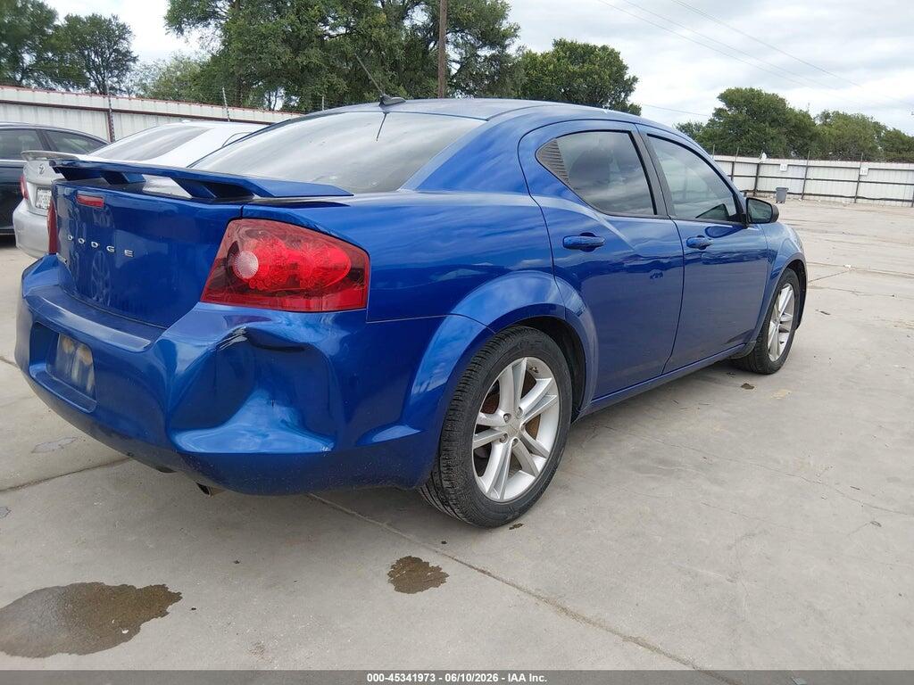1C3CDZAG9CN314534 2012 DODGE AVENGER photo no. 4