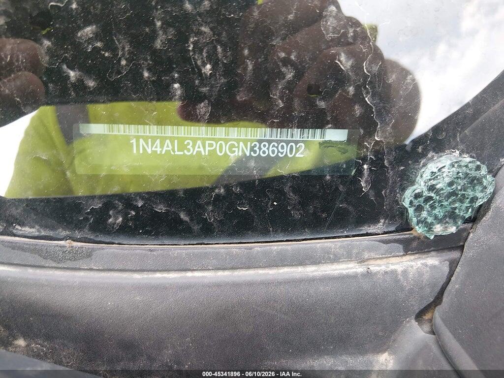 1N4AL3AP0GN386902 2016 NISSAN ALTIMA photo no. 9