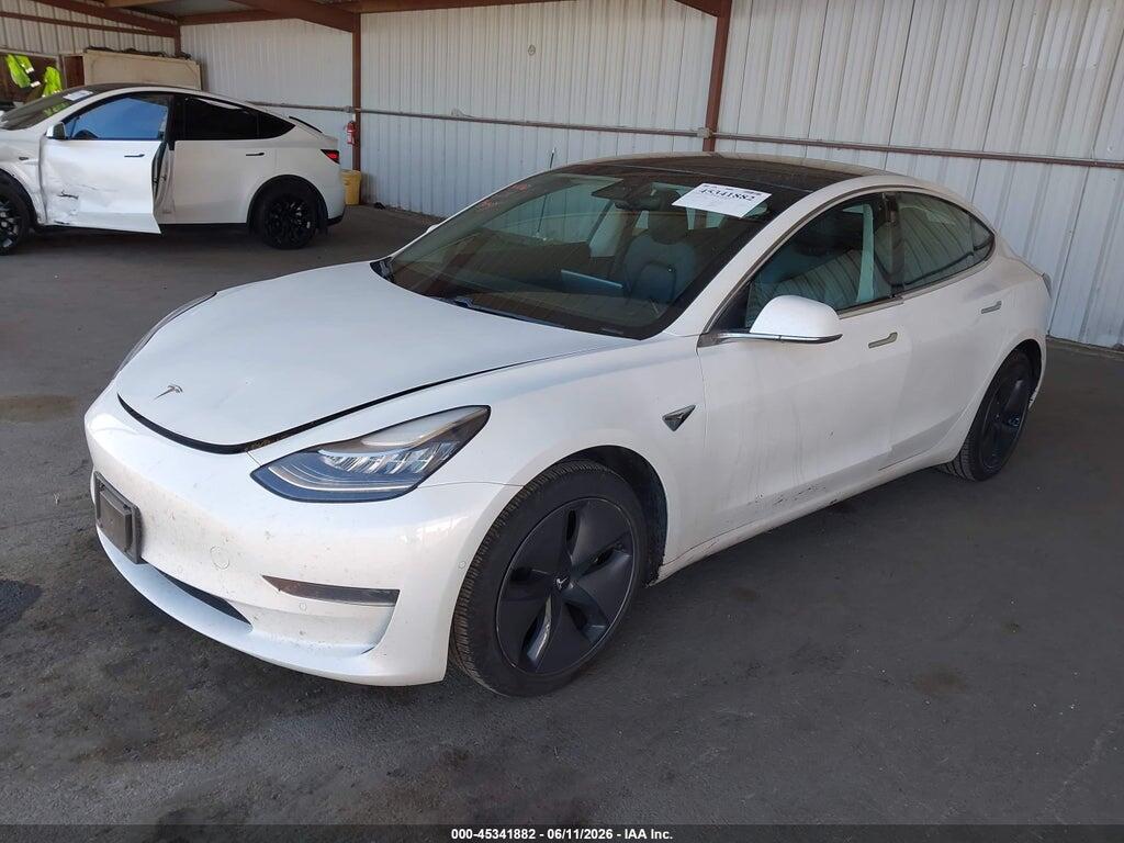 5YJ3E1EA5LF742969 2020 TESLA MODEL 3 photo no. 2