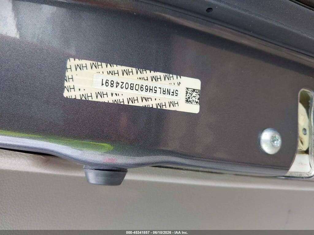 5FNRL5H69DB024891 2013 HONDA ODYSSEY photo no. 9