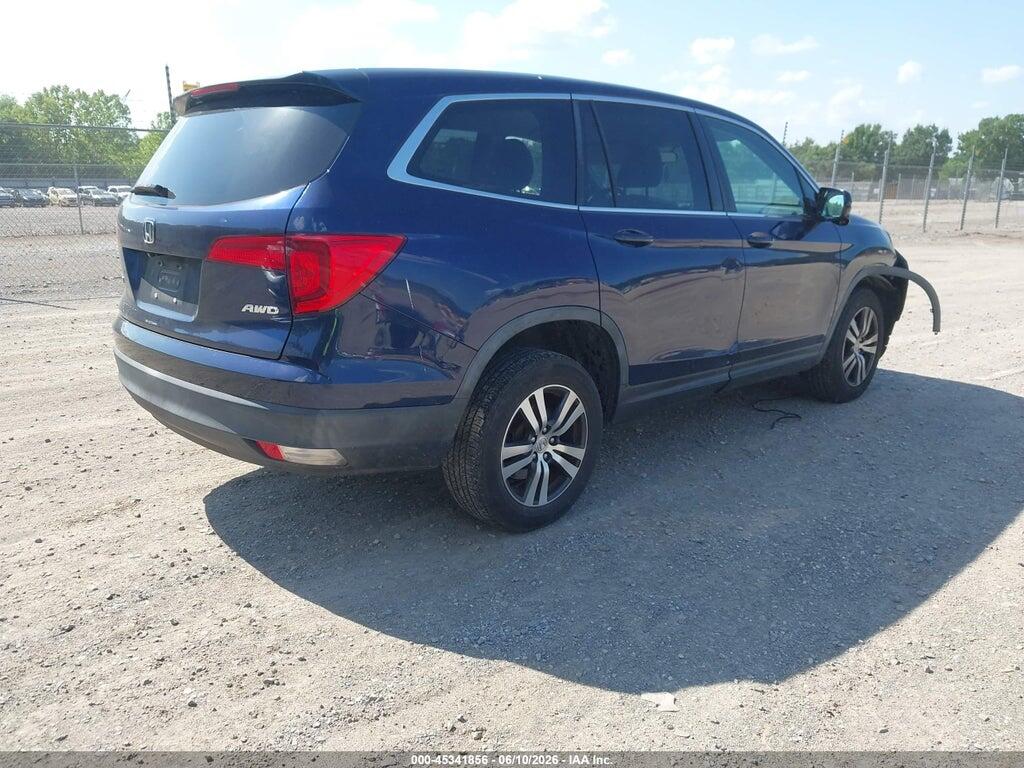 5FNYF6H3XGB013496 2016 HONDA PILOT photo no. 4