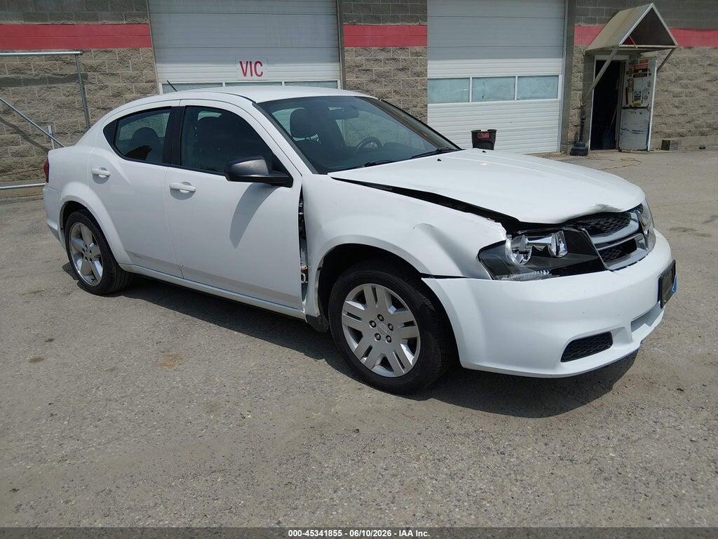 1C3CDZAB6EN110345 2014 DODGE AVENGER photo no. 1