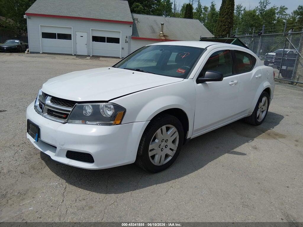 1C3CDZAB6EN110345 2014 DODGE AVENGER photo no. 2
