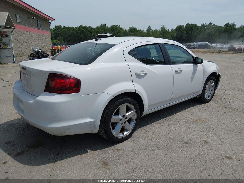 1C3CDZAB6EN110345 2014 DODGE AVENGER photo no. 4
