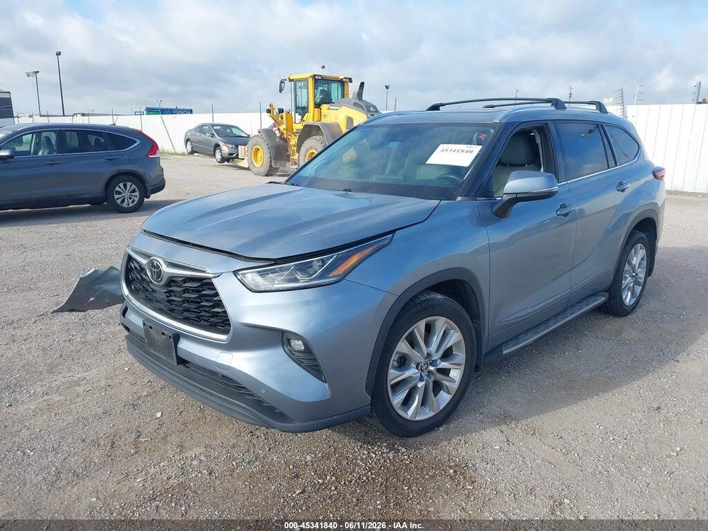 5TDYZRAHXMS083442 2021 TOYOTA HIGHLANDER photo no. 2