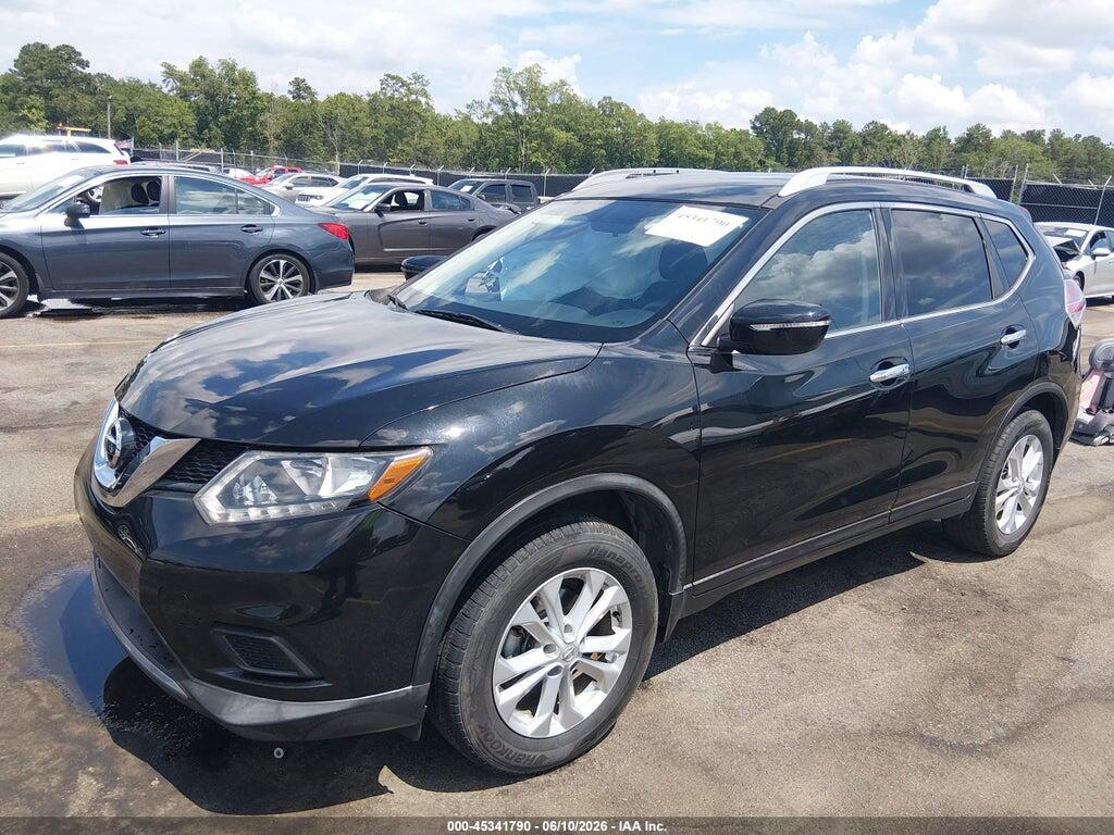 KNMAT2MT8GP730557 2016 NISSAN ROGUE photo no. 2