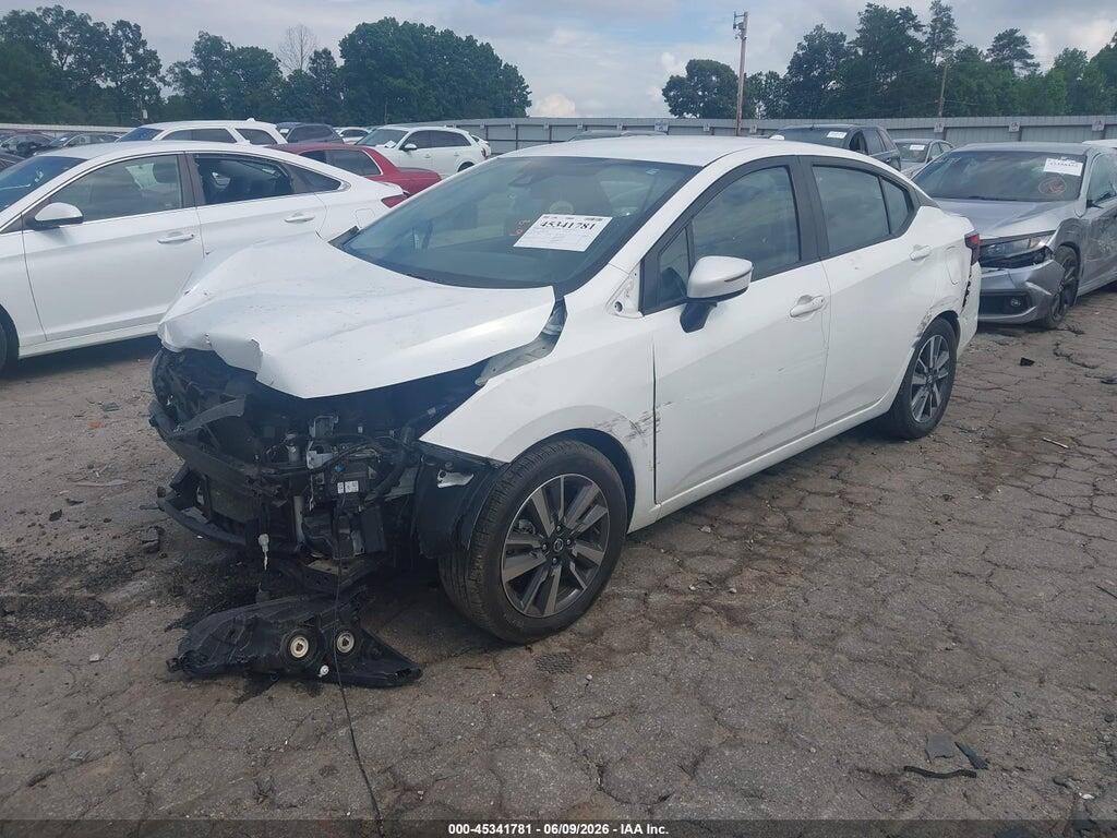 3N1CN8EV1ML882387 2021 NISSAN VERSA photo no. 2