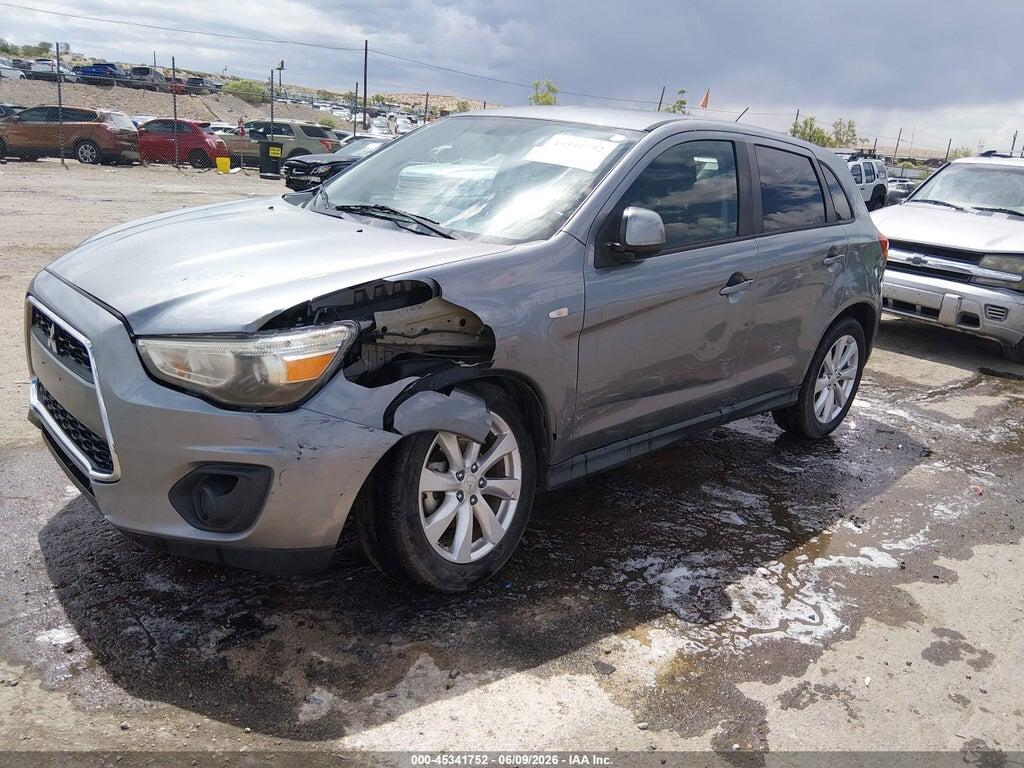 4A4AR3AU7FE047592 2015 MITSUBISHI OUTLANDER SPORT photo no. 2