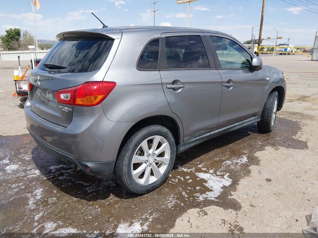 4A4AR3AU7FE047592 2015 MITSUBISHI OUTLANDER SPORT photo no. 4