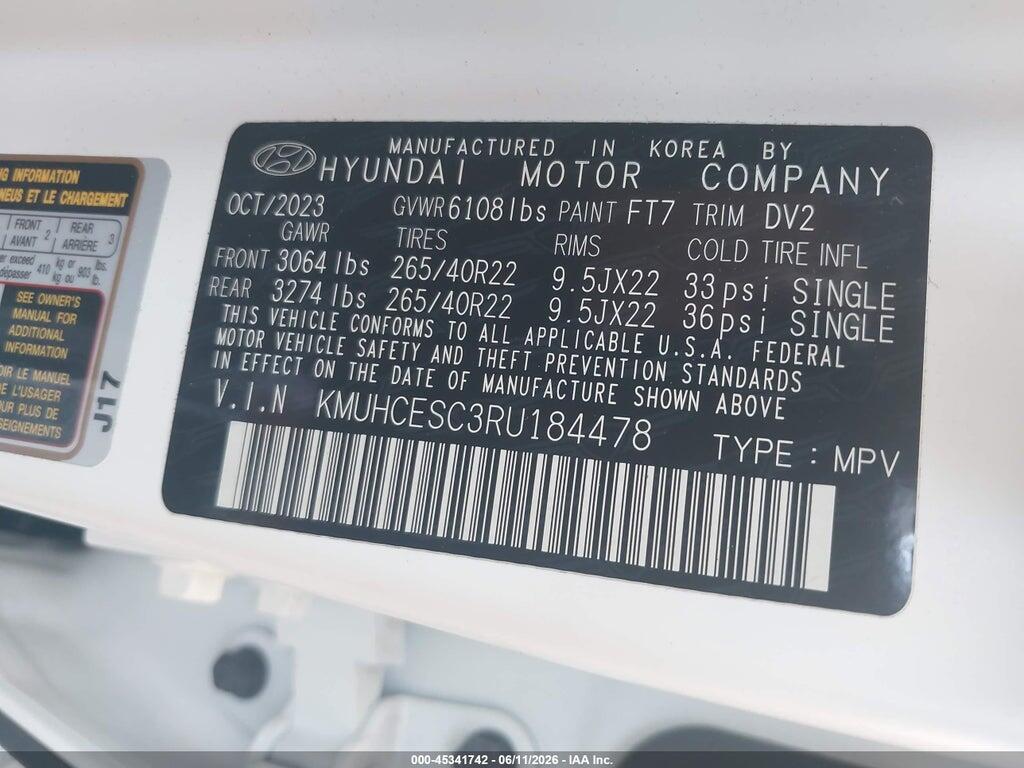 KMUHCESC3RU184478 2024 GENESIS GV80 photo no. 9