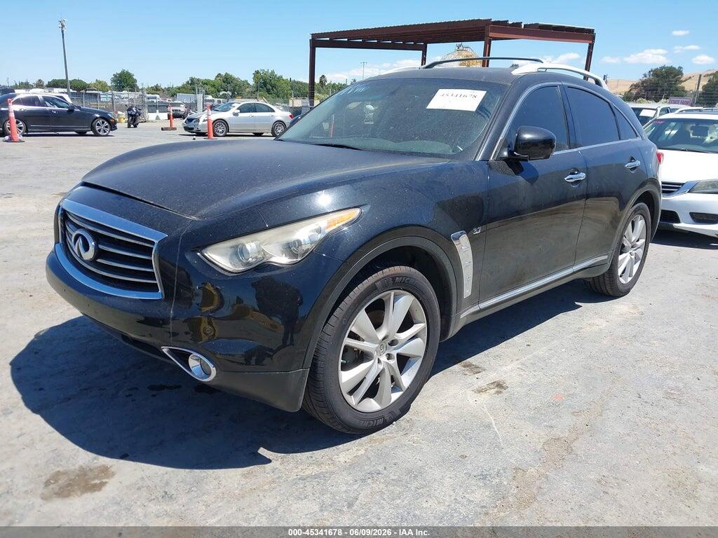 JN8CS1MW8EM411338 2014 INFINITI QX70 photo no. 2