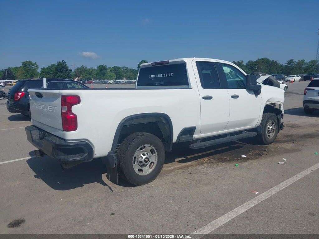 1GC2WLE78NF177625 2022 CHEVROLET SILVERADO 2500HD photo no. 4