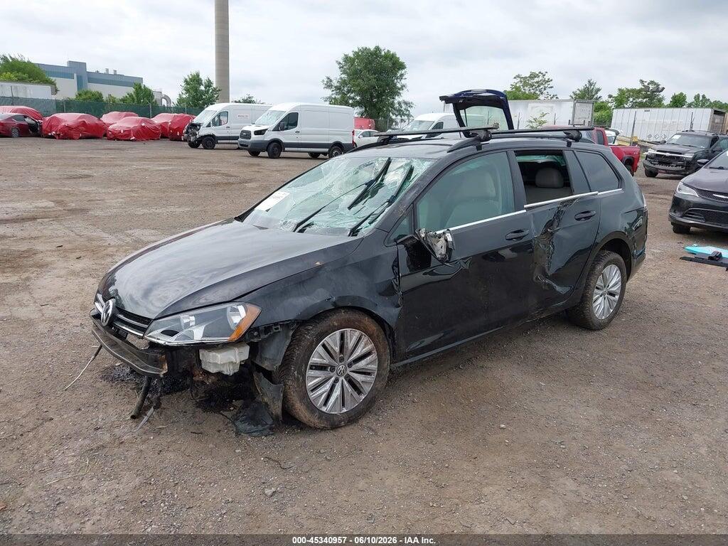 3VWFA7AU2FM516641 2015 VOLKSWAGEN GOLF SPORTWAGEN photo no. 2