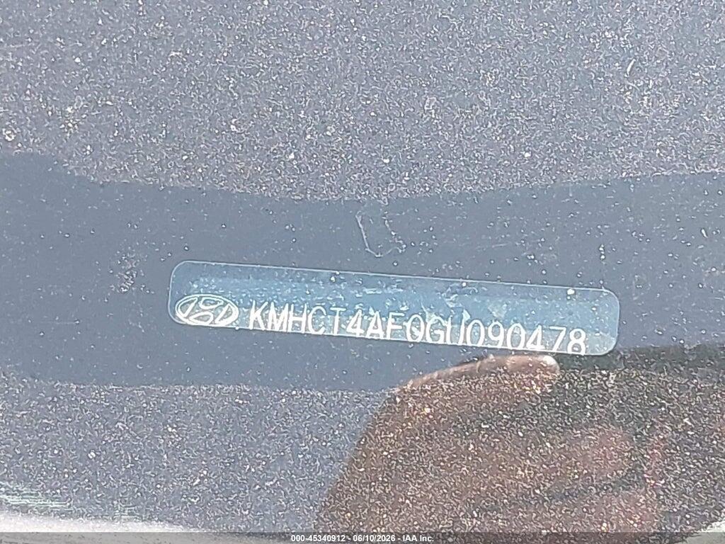 KMHCT4AE0GU090478 2016 HYUNDAI ACCENT photo no. 12