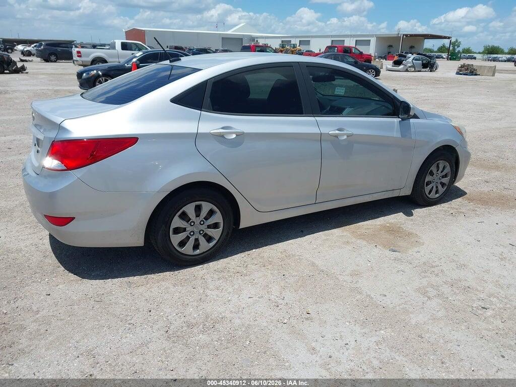 KMHCT4AE0GU090478 2016 HYUNDAI ACCENT photo no. 4