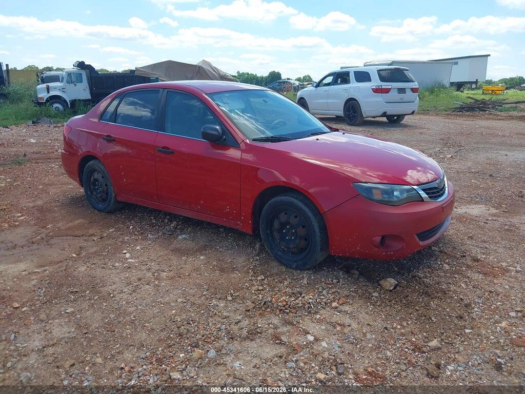 2008 SUBARU IMPREZA  (NATL JF1GE616X8G521872