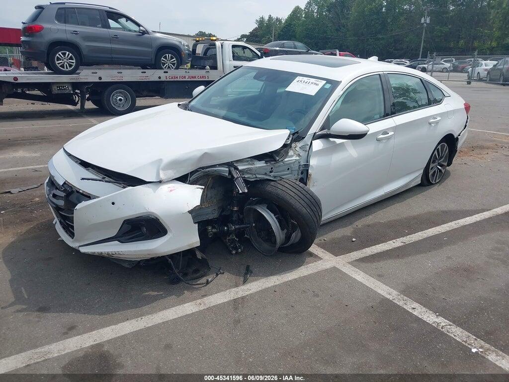 1HGCV3F52NA013208 2022 HONDA ACCORD HYBRID photo no. 2