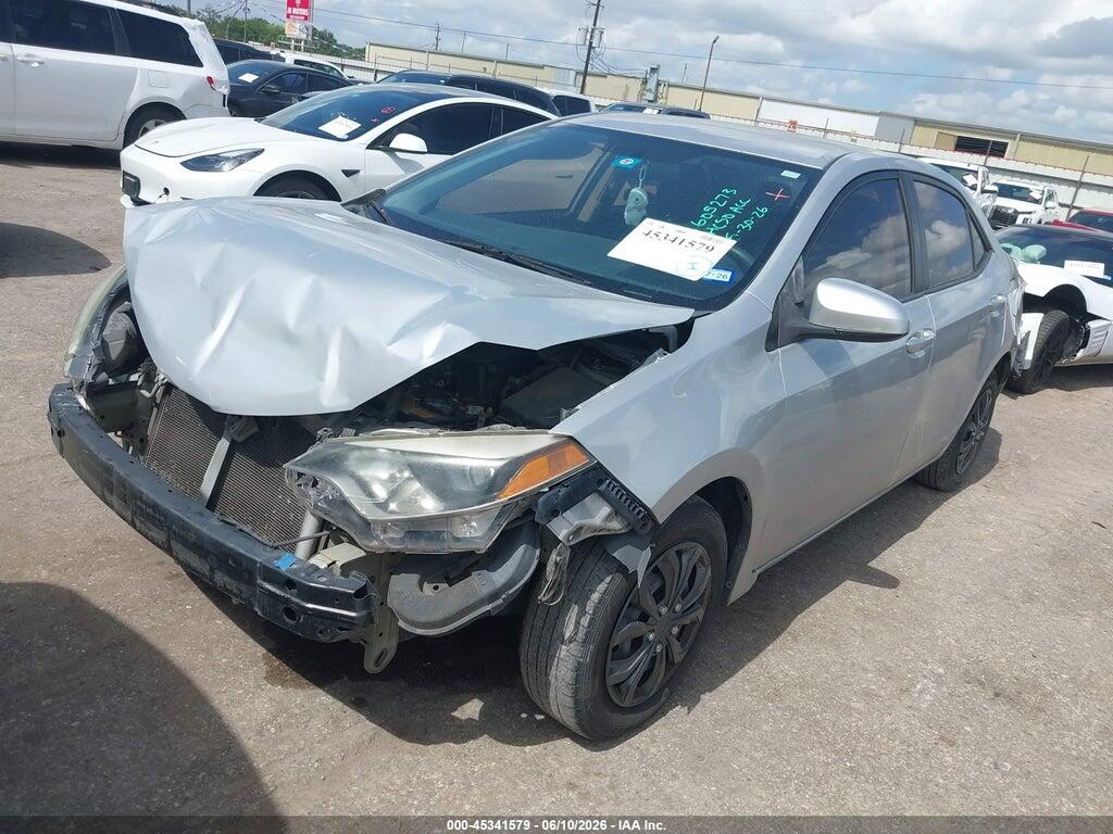5YFBURHE3FP325614 2015 TOYOTA COROLLA photo no. 2