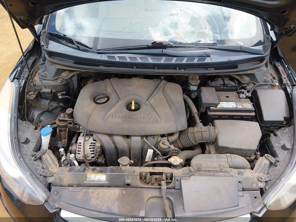 5NPDH4AEXBH000265 2011 HYUNDAI ELANTRA photo no. 10