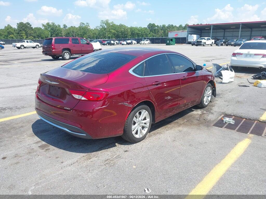 1C3CCCAB9GN104011 2016 CHRYSLER 200 photo no. 4