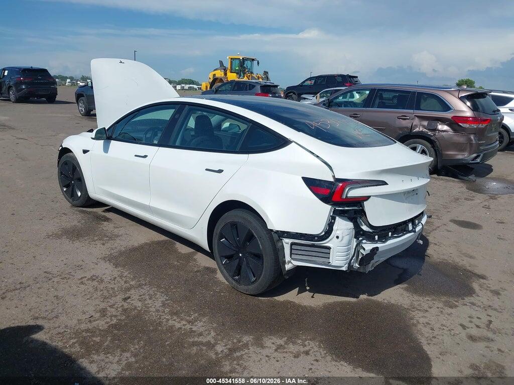 5YJ3E1EB3SF885328 2025 TESLA MODEL 3 photo no. 3