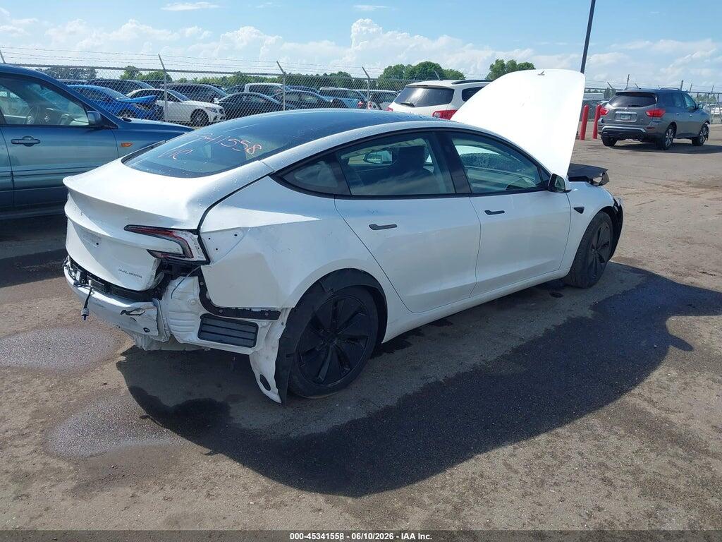 5YJ3E1EB3SF885328 2025 TESLA MODEL 3 photo no. 4