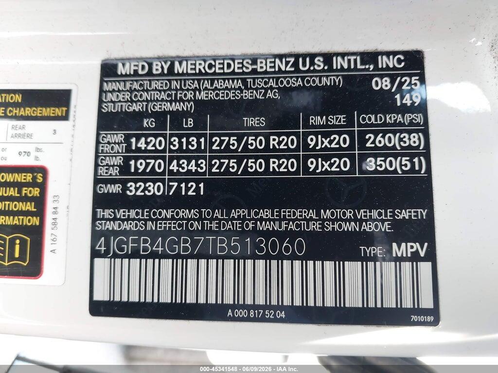 4JGFB4GB7TB513060 2026 MERCEDES-BENZ GLE 450E photo no. 9