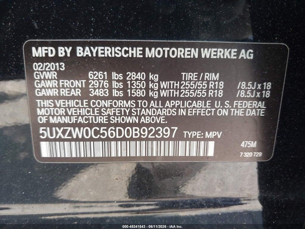 5UXZW0C56D0B92397 2013 BMW X5 photo no. 9