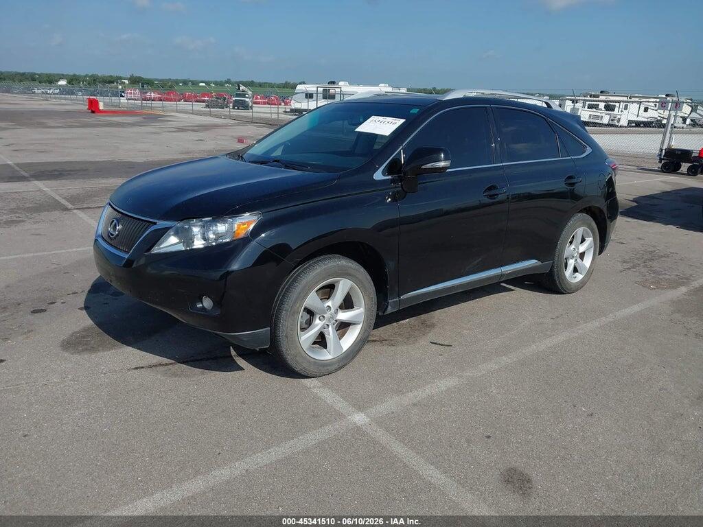 2T2BK1BA3BC118076 2011 LEXUS RX 350 photo no. 2