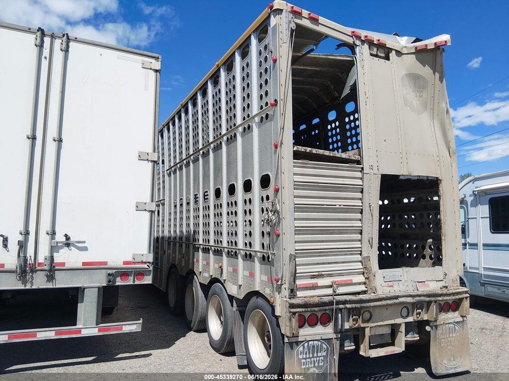 1MT2N5346HH025706 2017 MERRITT EQUIPMENT CO LIVESTOCK SEMI TRAILER photo no. 3
