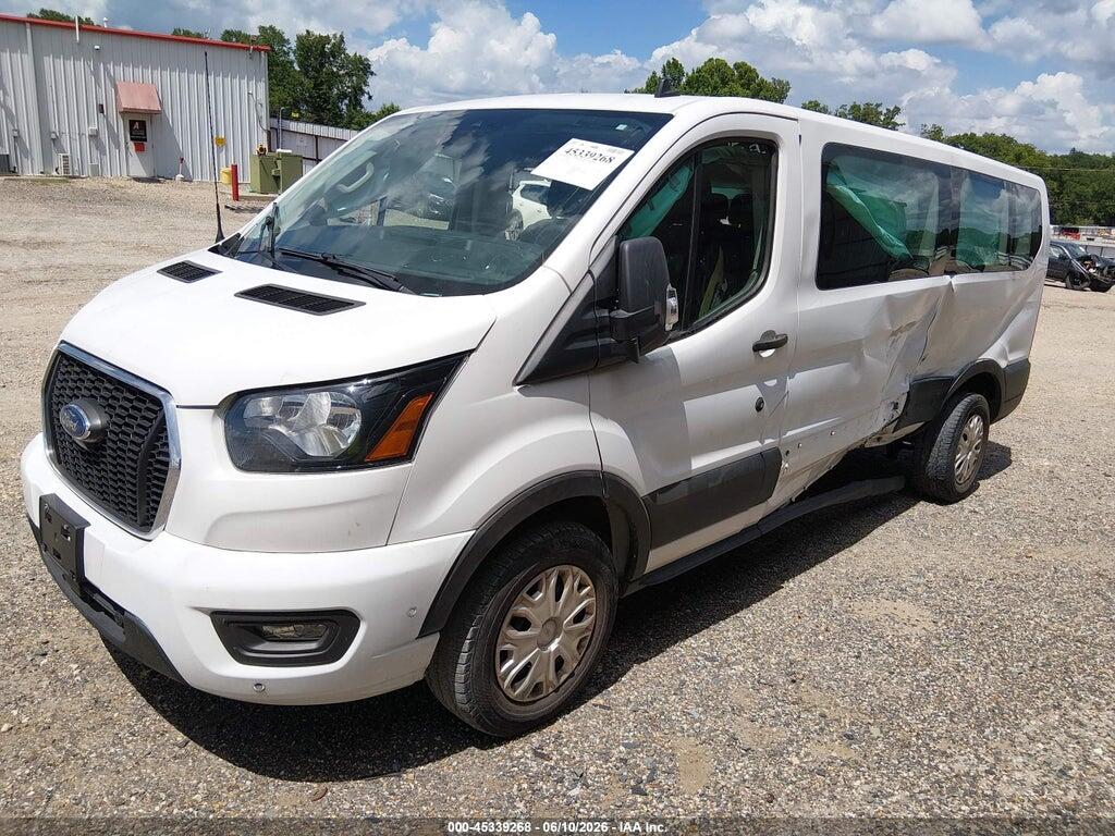 1FBAX2Y86MKA50292 2021 FORD TRANSIT-350 PASSENGER VAN photo no. 2