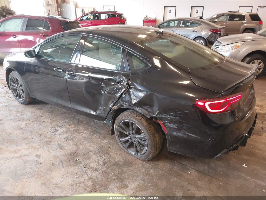 1C3CCCAB9GN150020 2016 CHRYSLER 200 photo no. 3