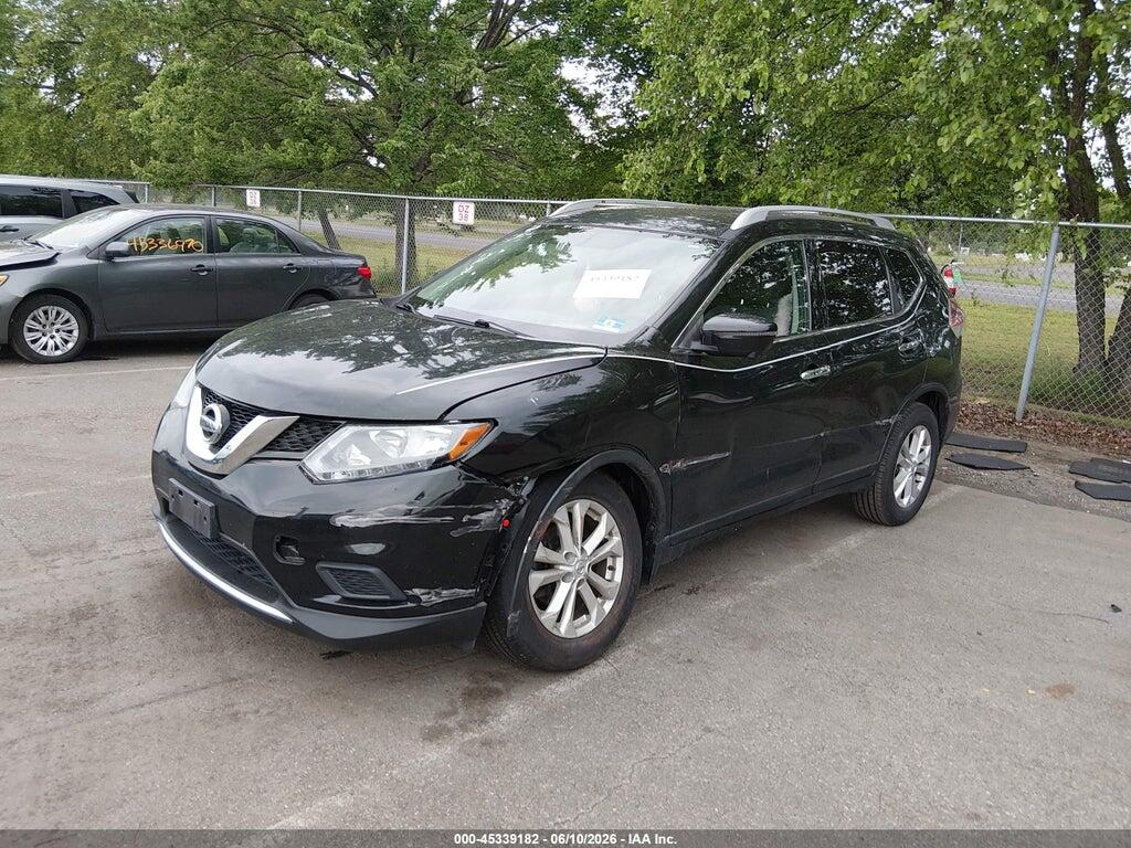 KNMAT2MV6GP689573 2016 NISSAN ROGUE photo no. 2