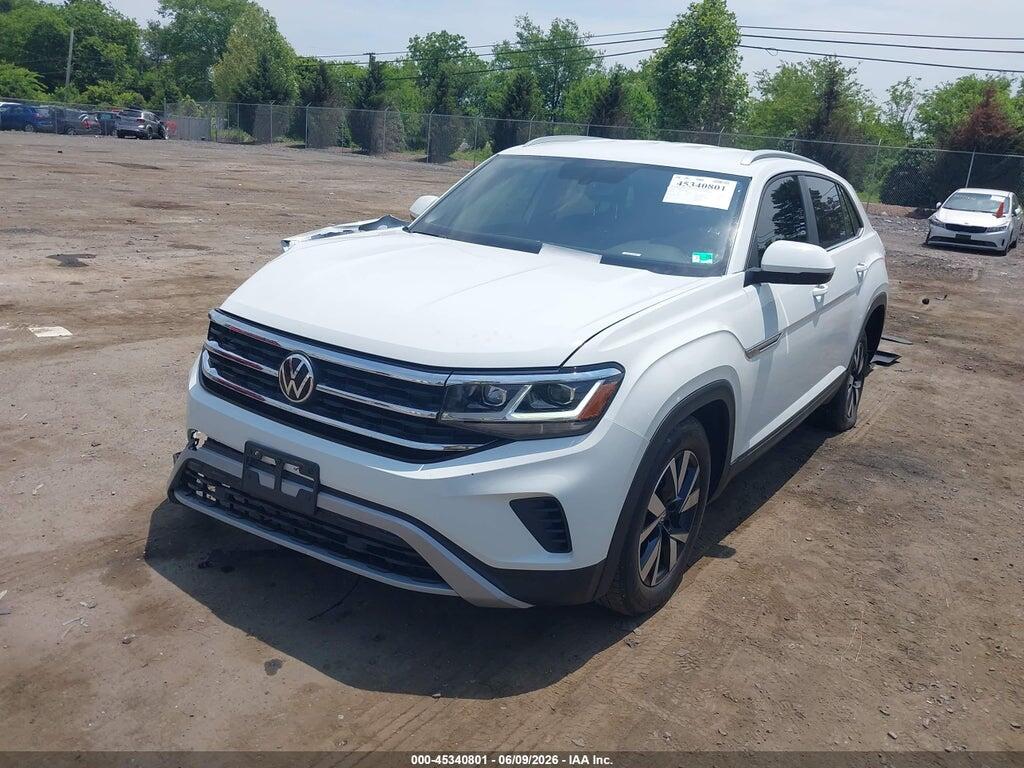 1V2LC2CAXNC226944 2022 VOLKSWAGEN ATLAS CROSS SPORT photo no. 2