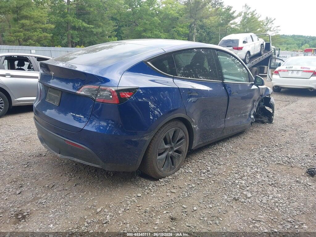 7SAYGDEE7SA341622 2025 TESLA MODEL Y photo no. 4