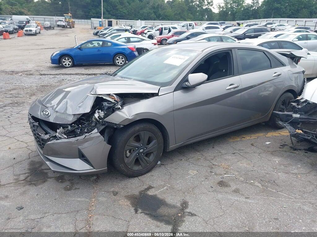 KMHLM4AGXNU327022 2022 HYUNDAI ELANTRA photo no. 2