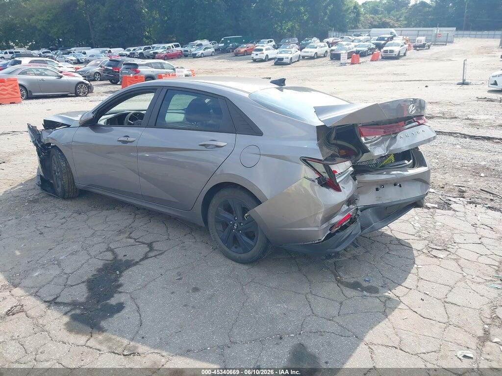 KMHLM4AGXNU327022 2022 HYUNDAI ELANTRA photo no. 3